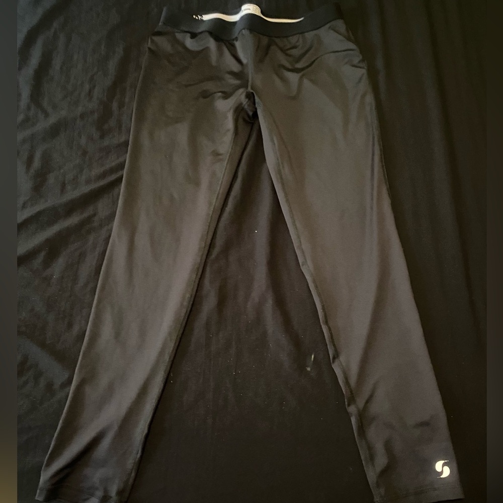 Black Soffe Workout Capri XL